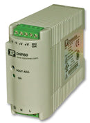 XP POWER DNR30US12 30 Watt AC/DC DIN Rail Single Output Power Supply, Input 90V to 375V, Output 12V/2.5A