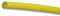 PRO POWER ACR-4-4-CL Sleeving, Insulating, Braided, 5 m, 16.4 ft, 4 mm, Fibreglass / Acrylic Resin, Yellow