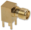 HUBER & SUHNER 85 SMA-50-0-101/111NE RF / Coaxial Connector, SMA Coaxial, Right Angle Jack, Through Hole Right Angle, 50 ohm