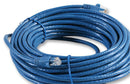 VIDEK 2996-15B Ethernet Cable, Patch Lead, Cat6, RJ45 Plug to RJ45 Plug, Blue, 15 m