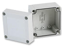 FIBOX PC 95 75HG Plastic Enclosure, Industrial, Polycarbonate, 100 mm, IP66, IP67, NEMA 1, 4, 4X, 6, 12, 13, 75 mm