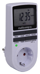 Multicomp PRO MP001190 Digital Timer SW Socket 13A 230VAC EU