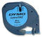 DYMO S0721650 Label Printer Tape, Plastic, Black on Blue, 4 m