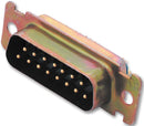 CINCH CONNECTIVITY SOLUTIONS DEM9P D Sub Connector, 9 Contacts, Plug, DE, Series 1, Metal Body, Solder