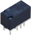 PANASONIC ELECTRIC WORKS TXS2-4.5V Signal Relay, DPDT, 4.5 VDC, 1 A, TX-S Series, Through Hole, Non Latching