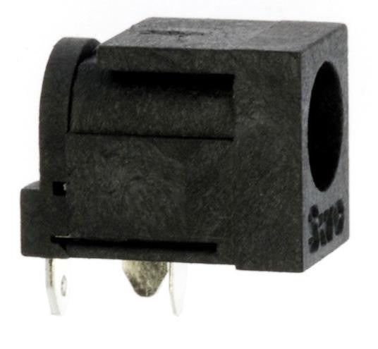 SWITCHCRAFT RAPC712X DC Power Connector, Jack, 5 A, 2.5 mm, Through Hole Mount