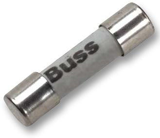 EATON BUSSMANN SERIES GDA-630MA Fuse, Cartridge, GDA Series, 630 mA, 250 V, 5mm x 20mm, 0.2" x 0.79", 1.5 kA