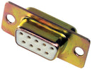 MULTICOMP SPC15411 Standard D Sub Connector, 9 Contacts, Receptacle, DE, D Sub, Steel Body, Solder