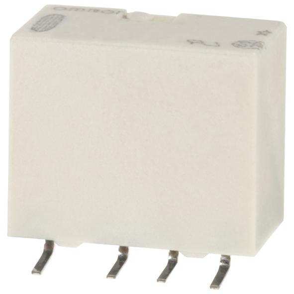 OMRON ELECTRONIC COMPONENTS G6J-2P-Y-DC5 Signal Relay, DPDT, 5 VDC, 1 A, G6J-Y Series, Through Hole, Non Latching