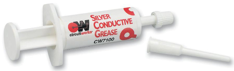 CHEMTRONICS CW7100 6.5g Silver Conductive Grease