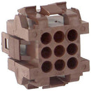 AMP - TE CONNECTIVITY 207439-1 Connector Housing, Metrimate Series, Plug, 9 Ways, 5 mm, Metrimate Square Grid Connectors