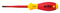 Wiha 35503 Phillips Screwdriver VDE #2 Tip 100 mm Blade Length 218 Overall Softfinish Series