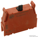 BERNSTEIN PL004001 Switch Contact Block, Control and Direct Switching Power Circuits, Solder, 1 Pole