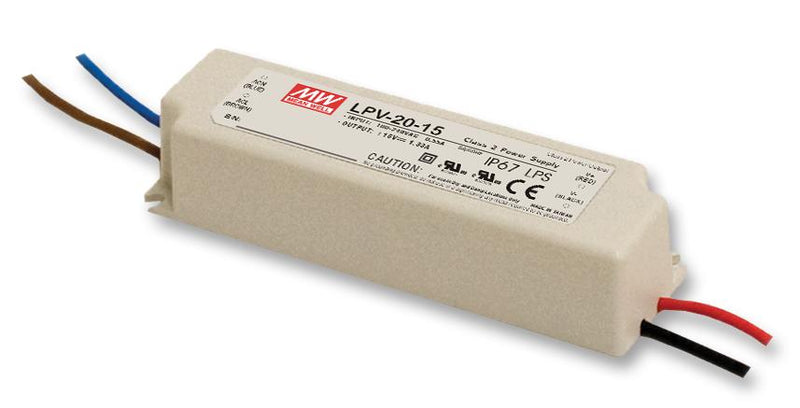 Mean Well LPV-100-12 LED Driver ITE 102 W 12 VDC 8.5 A Constant Voltage 90 V