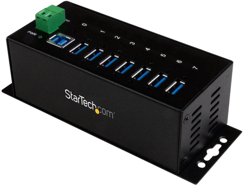 Startech ST7300USBME ST7300USBME 7 Port Industrial USB 3.0 Hub With ESD Protection