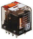 Schrack - TE Connectivity PT570548 PT570548 Power Relay 4PDT 48 VAC 6 A PT Socket Non Latching