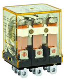 IDEC RH3B-UAC240V RELAY, 3PDT, 110VAC, 30VDC, 10A