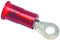 MULTICOMP CRS-DY-1804 TERMINAL, RING TONGUE, #4, CRIMP, RED