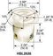 HUBBELL WIRING DEVICES HBL2616 CONNECTOR, POWER ENTRY, RECEPTACLE, 30A