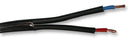 STAUBLI 60.7453-21 Multicore Unscreened Cable, Flexi-ZW, Black, 2 Core, 18 AWG, 0.75 mm&sup2;, 82 ft, 25 m