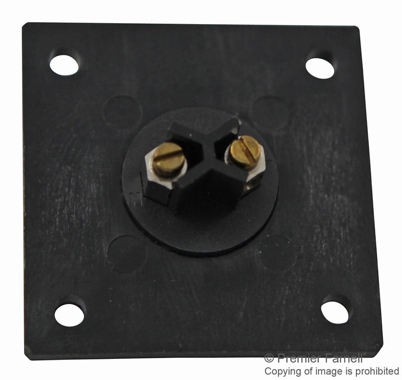 BULGIN PX0764/P Circular Connector, Buccaneer Standard Series, Panel Mount Plug, 2 Contacts, Screw Pin, Threaded