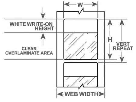 BRADY THT-75-427-3 HERMAL TRANSFER PRINTABLE ((NW))