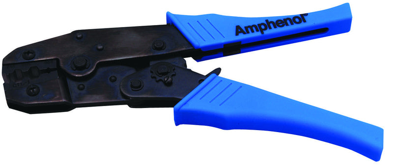 AMPHENOL RF 47-10070 HAND CRIMP TOOL W/DIE SET