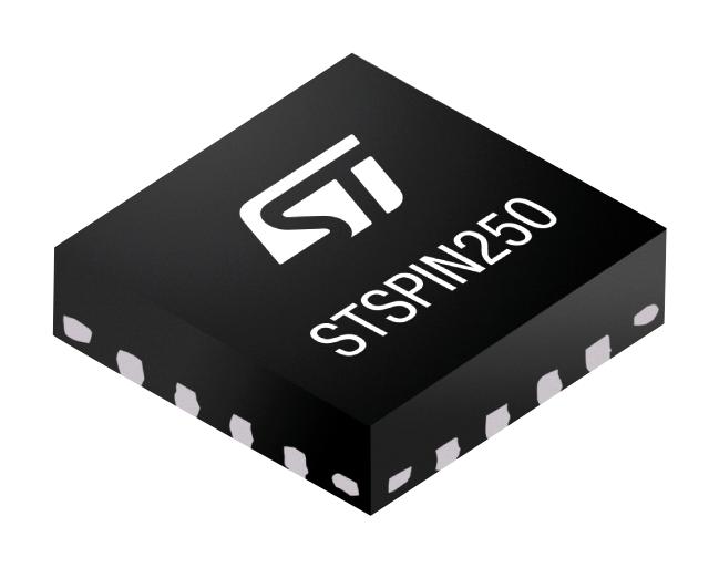 Stmicroelectronics STSPIN250 Motor Driver/Controller DC Brush 1.8V to 10V 0.2Ohm Rds On/2.6A/2 Outputs VFQFPN-16