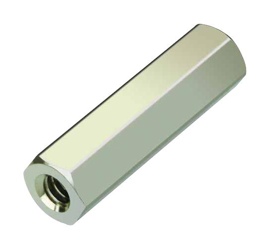 Harwin R30-1012002 Standoff Nickel Plated Brass M3 Hex Female 20 mm