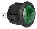 Multicomp PRO MP004441 Incandescent Indicator Light 20 mm 12 VDC Green Dome