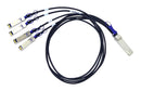 Volex Q4S28V30VP250S Comp Cord QSFP28-SFP28 PLUGX4 8.2FT