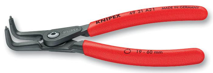 KNIPEX 49 21 A01 130mm Length A01 Precision Bent Tip External Circlip Plier