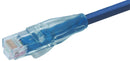 L-COM TRD815BL-7 PATCH CORD, CAT 5E, 7FT, BLUE