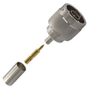 AMPHENOL RF 172166 RF/COAXIAL, N PLUG, STRAIGHT, 50 OHM, CRIMP