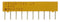 BOURNS 4308R-101-472LF RESISTOR, BUSSED RESISTOR NETWORK 7, 4.7KOHM, 2%, SIP