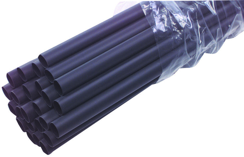 PRO POWER SRM-008-6014-BLK HEAT SHRINK TUBING, 3.175MM ID, PO, BLACK, 7FT, PK14