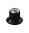 EHC (ELECTRONIC HARDWARE) EH71-3F2S ROUND KNOB WITH ARROW INDICATOR, 6.35MM