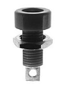 ABBATRON HH SMITH 1509-103 BANANA JACK, 15A, STUD, BLACK