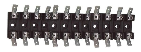 EATON BUSSMANN SERIES BK/S-8202-1-R FUSE BLOCK, 6.3 X 32MM, BOLT IN MOUNT