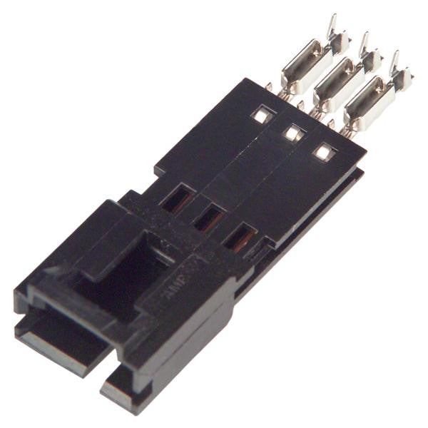 AMP - TE CONNECTIVITY 5-103945-2 WIRE-BOARD CONNECTOR, PLUG, 3 POSITION, 2.54MM