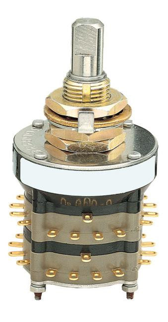 GRAYHILL 53M15-02-1-24N-C SWITCH, ROTARY, SP24T, 250mA, 115V