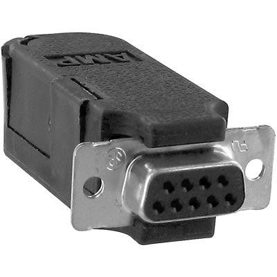 AMP - TE CONNECTIVITY 749812-7 D SUB CONNECTOR, STANDARD, 9 POSITION, RECEPTACLE