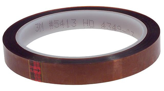 3M 5413 1&quot; X 36 YD TAPE, MASKING, POLYIMIDE, AMBER 1INX36YD