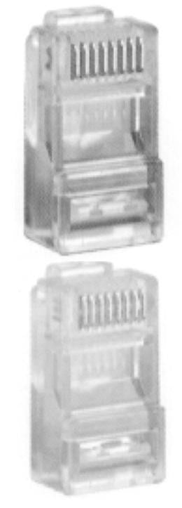 MULTICOMP MTPR-88-U-EMI CAT5 RJ45 MODULAR PLUG, 8 POSITION, 1 PORT