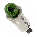 CHICAGO MINIATURE LIGHTING 1052A5 LAMP, INDICATOR, NEON, GREEN, 125V