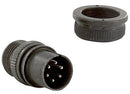 AMPHENOL INDUSTRIAL MS3106A14S-6P CIRCULAR CONNECTOR PLUG SIZE 14S, 6 POSITION, CABLE