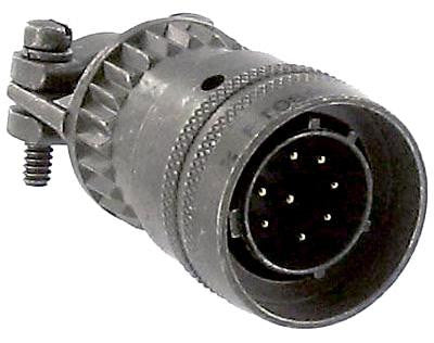 AMPHENOL INDUSTRIAL PT06A-12-8P(SR) CIRCULAR CONNECTOR PLUG, SIZE 12, 8 POSITION, CABLE