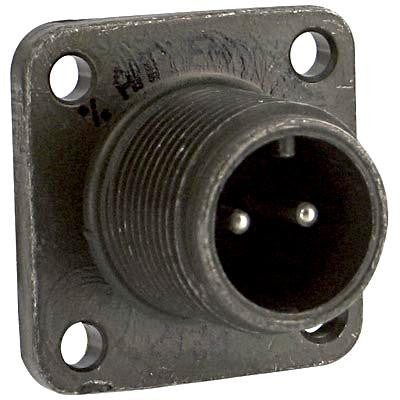 AMPHENOL INDUSTRIAL MS3102E10SL-4P CIRCULAR CONNECTOR RECEPTACLE, SIZE 10SL, 2 POSITION, BOX