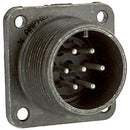 AMPHENOL INDUSTRIAL MS3102E16S-1P CIRCULAR CONNECTOR, RECEPTACLE, SIZE 16S, 7 POSITION, BOX