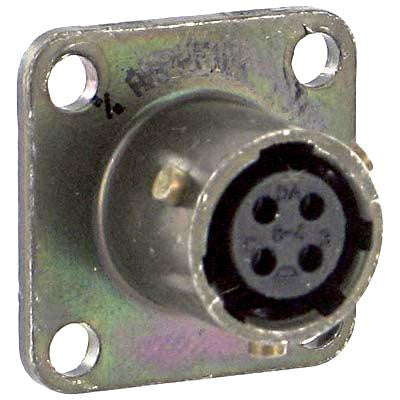 AMPHENOL INDUSTRIAL PT02A-8-4S CIRCULAR CONNECTOR, RECEPTACLE, SIZE 8, 4 POSITION, BOX